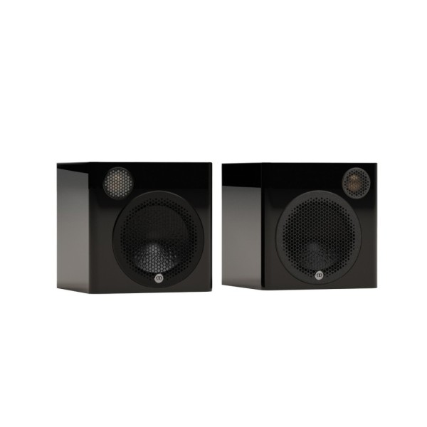 Monitor Audio Radius 1 4G Ultra-Compact Passive Speakers (Pair), High Gloss Black - main bigger 
