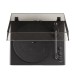 Crosley Stave Turntable, Black - Top Open