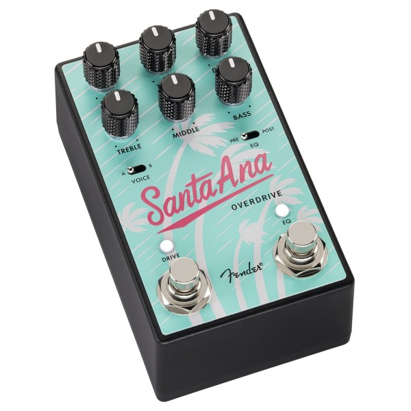 Fender Santa Ana Overdrive V2 Pedal - angled shot