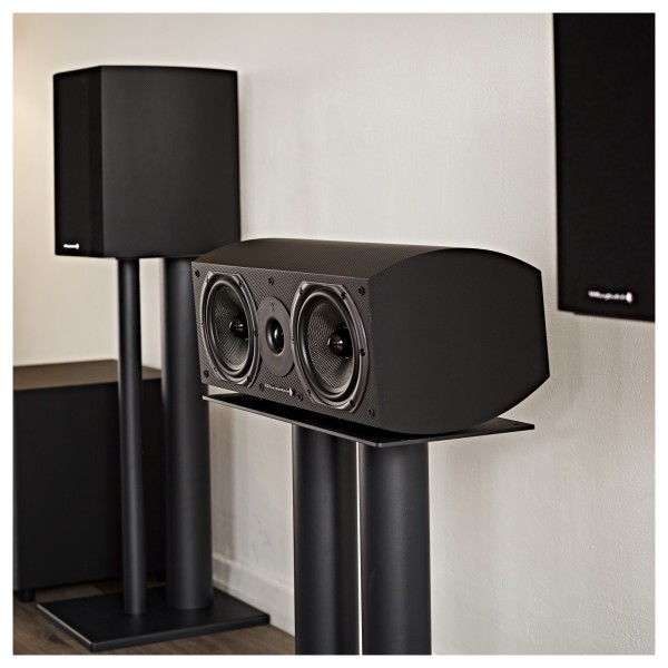 Wharfedale Diamond 9.CS Centre Speaker, Carbon Fibre Lifestyle Close-up