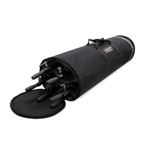 6 Trojan Pro Telescopic Boom Mic Stands with Gig Bag