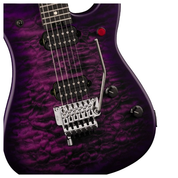 EVH 5150 Series Deluxe QM, Purple Daze close up