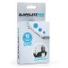 SlapKlatz Pro 12 Piece Drum Dampers, Blue Ice