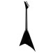 Jackson X Series RRB IV Rhoads Bass, Black with White Pinstripes - back