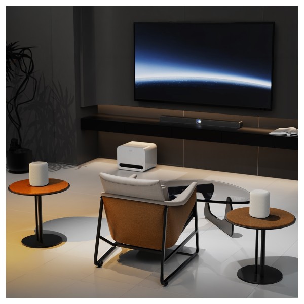WiiM Bar Soundbar, Gloss Black - lifestlye 1