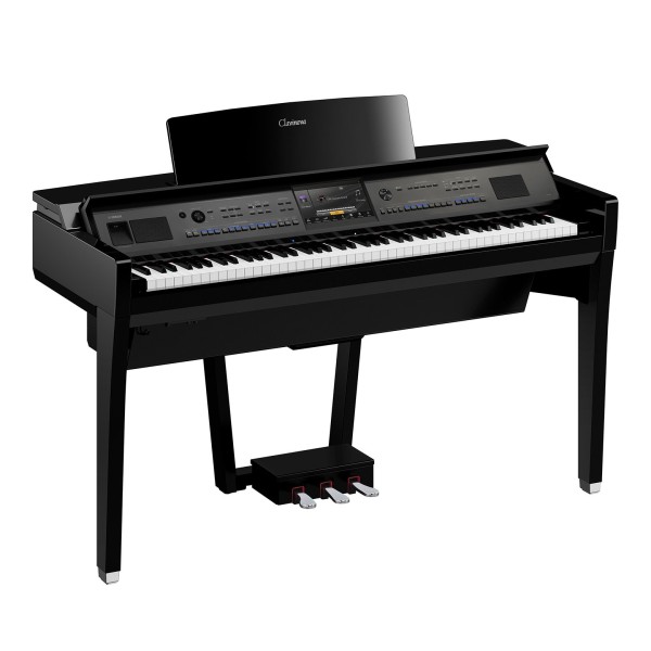 Yamaha CVP 909 Digital Piano, Polished Ebony 1