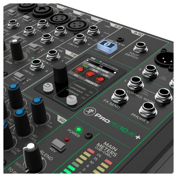 Mackie ProFX10v3+ Analog Mixer - Detail