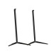Monitor Audio Radius 4G Floor Stand, Satin Black / Black Ash Wood - main 