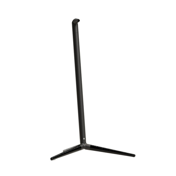 Monitor Audio Radius 4G Floor Stand, Satin Black / Black Ash Wood - single 