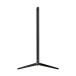 Monitor Audio Radius 4G Floor Stand, Satin Black / Black Ash Wood - fornt 
