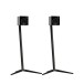 Monitor Audio Radius 4G Floor Stand, Satin Black / Black Ash Wood - radius one example 