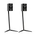 Monitor Audio Radius 4G Floor Stand, Satin Black / Black Ash Wood radius 3 example
