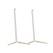 Monitor Audio Radius 4G Floor Stand, Satin White / Natural Ash Wood