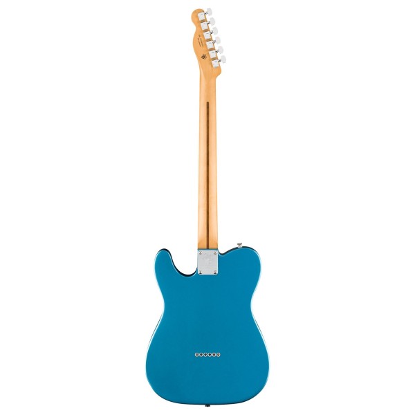 Fender 75th Anniversary Player II Baritone Telecaster MN, Lake Placid Blue - back