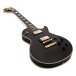 Gibson Custom Les Paul Custom, Ebony #C5501118 - angled shot