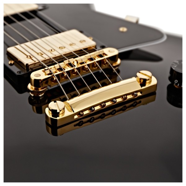 Gibson Custom Les Paul Custom, Ebony #C5501118 - bridge and pickup