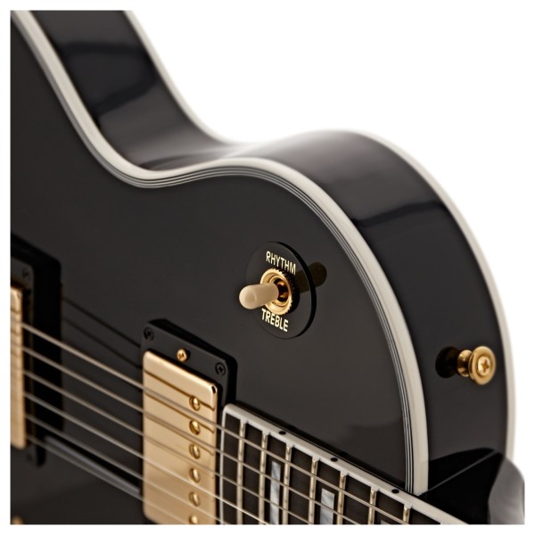 Gibson Custom Les Paul Custom, Ebony #C5501118 - pickup selector