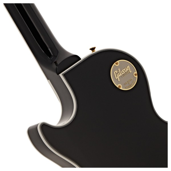 Gibson Custom Les Paul Custom, Ebony #C5501118 - neck joint