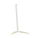 Monitor Audio Radius 4G Floor Stand, Satin White / Natural Ash Wood