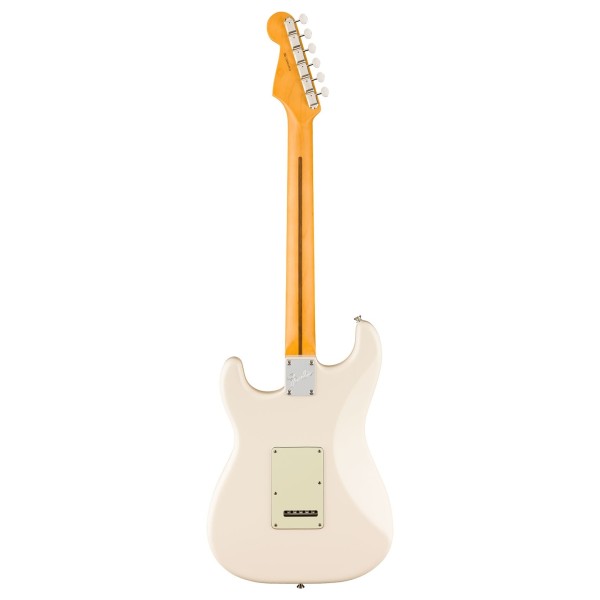 Fender Limited Edition Pro Classic Silent Stratocaster MN, Olympic White - back