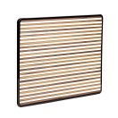 REL Premium Wood Grille, Gloss Black Trim for Planar PL-2 Subwoofer