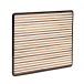 REL Premium Wood Grille, Gloss Black Trim for Planar PL-2 Subwoofer