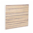 REL Premium Wood Grille, Gloss White Trim for Planar PL-2 Subwoofer
