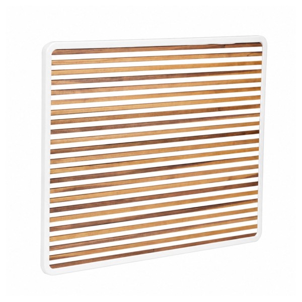REL Premium Wood Grille, Gloss White Trim for Planar PL-2 Subwoofer