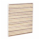 REL Premium Wood Grille, Gloss White Trim for Planar PL-1 Subwoofer