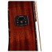 Fender California Deluxe Kingman Bass CE Mahogany, Natural - preamp controls