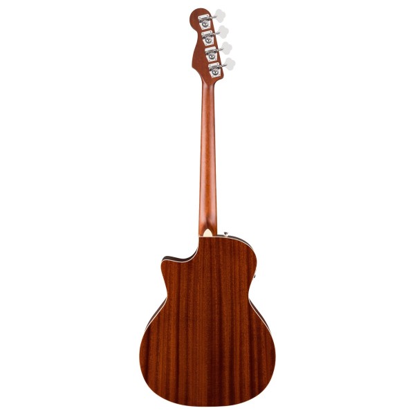 Fender California Deluxe Kingman Bass CE, Black - back