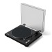 Kanto OBI3 Turntable with Bluetooth, Matte Black - Angled