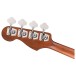 Fender California Deluxe Kingman Bass CE, Honey Sunburst - back of headstock