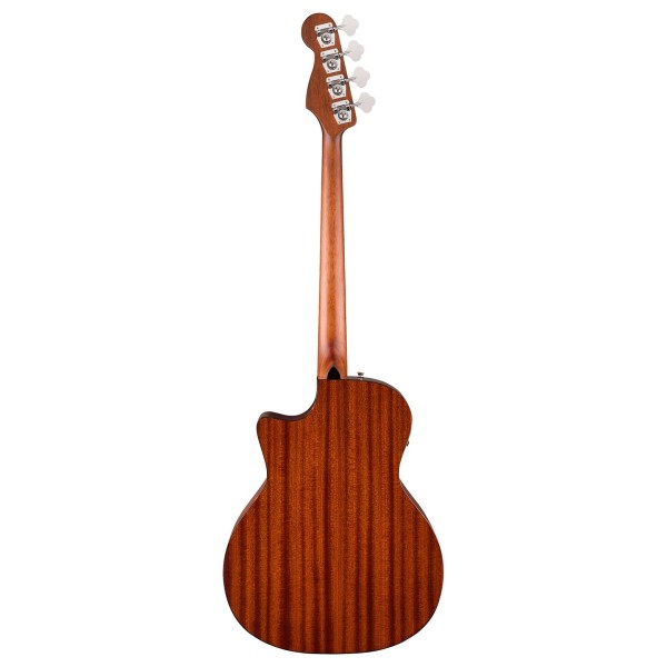 Fender California Deluxe Kingman Bass CE, Honey Sunburst - back