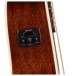 Fender California Deluxe Villager E, Black - preamp controls