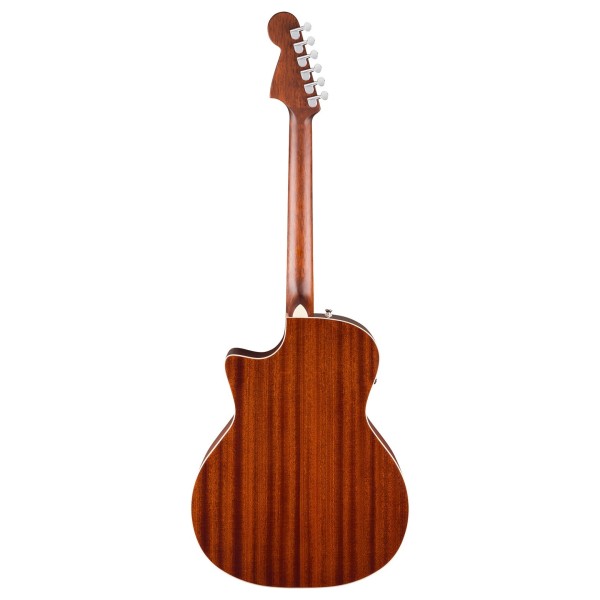 Fender California Deluxe Newporter CE, Sienna Sunburst - back