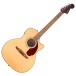 Fender California Deluxe Newporter CE, Tortoiseshell Pickguard, Natural