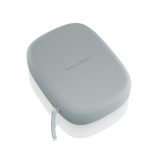 Bowers & Wilkins Px8 S2 Wireless Headphones, Pearl Blue - case closed 