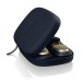 Bowers & Wilkins Px8 S2 Wireless Headphones, Midnight Blue acase open 