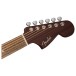 Fender California Deluxe Newporter CE, White Blonde - headstock