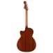 Fender California Deluxe Newporter CE, White Blonde - back