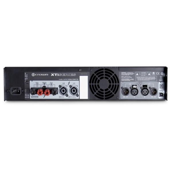 Crown XTi4002 Power Amp, Rear
