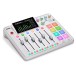 Rode RodeCaster Duo Podcast Interface, White - Angled