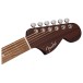 Fender California Deluxe Monterey E Mahogany, Natural - headstock