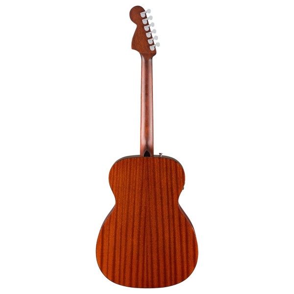 Fender California Deluxe Monterey E Mahogany, Natural - back