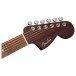 Fender California Deluxe Monterey E, Honey Sunburst - headstock
