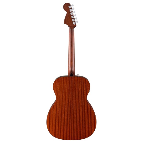 Fender California Deluxe Monterey E, Honey Sunburst - back