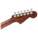 Fender California Deluxe Redondo CE Left-Handed, Natural - back of headstock
