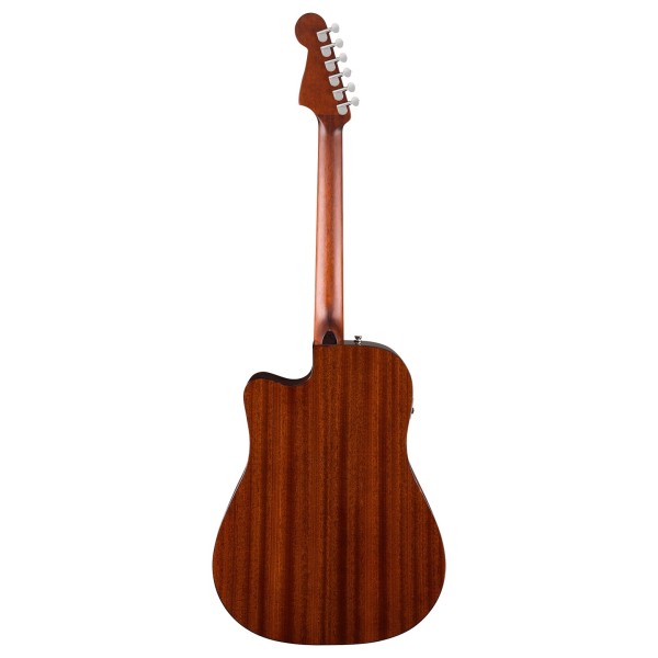 Fender California Deluxe Redondo CE, Sherwood Green - back