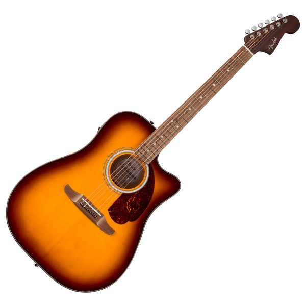 Fender California Deluxe Redondo CE, Honey Sunburst